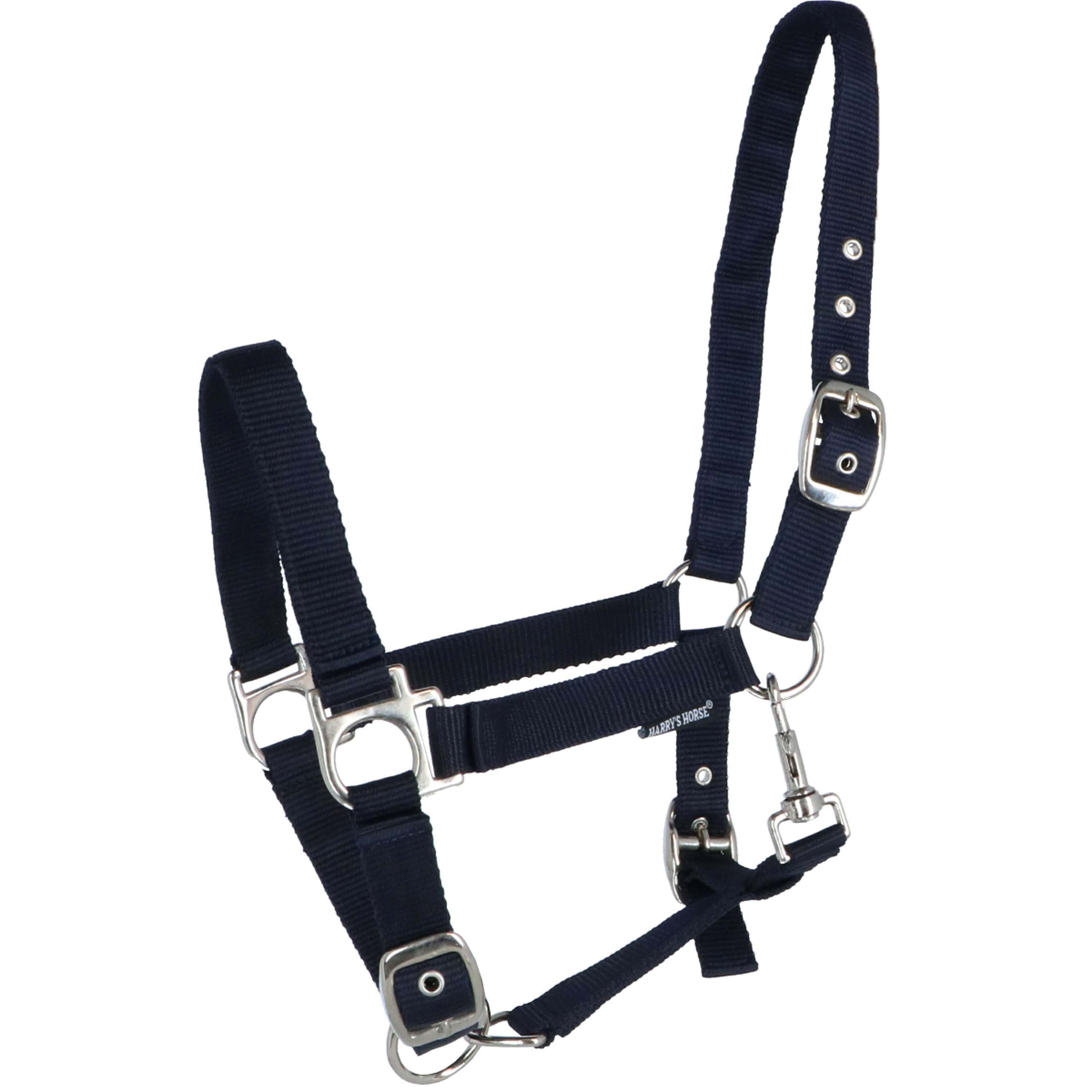 Harry's Horse Halter 3x Adjustable Navy