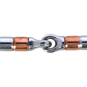 Harry's Horse D-ring Snaffle with Copper Rollers