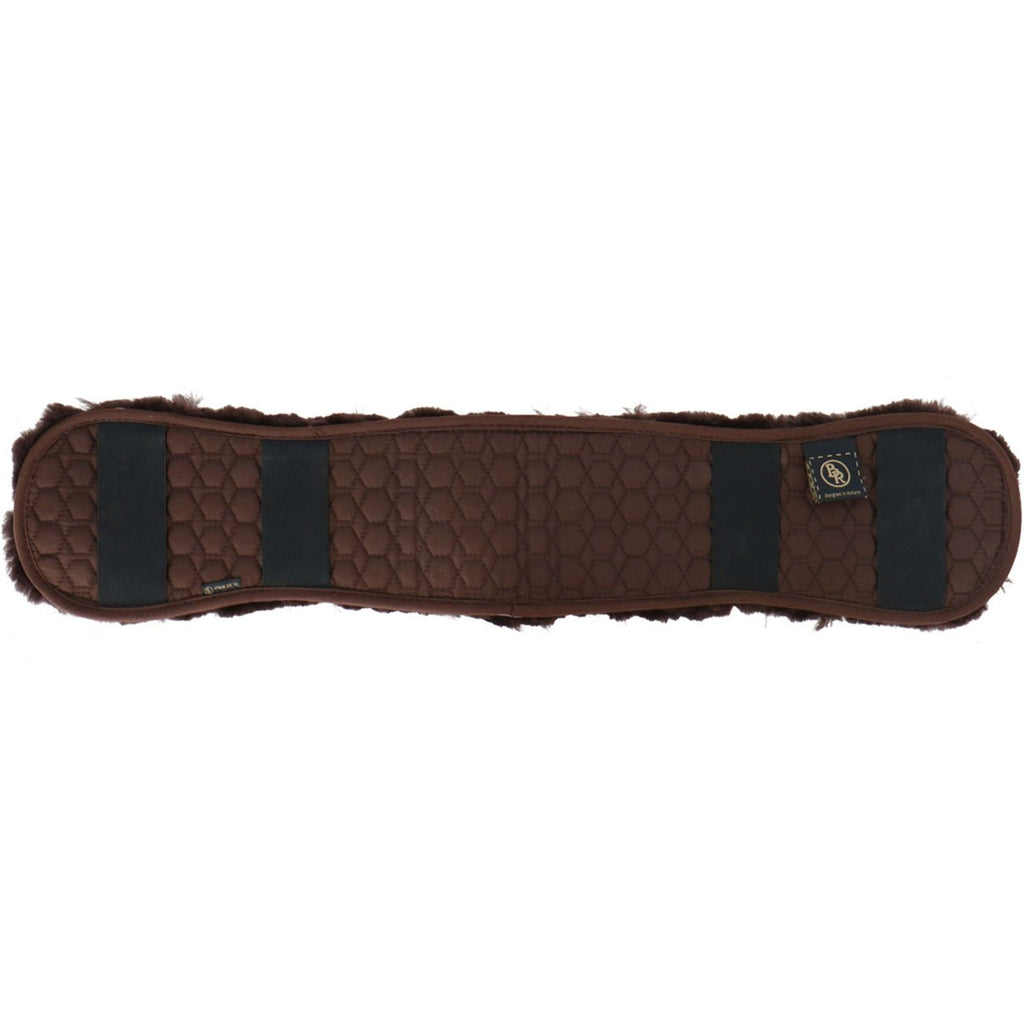 BR Girdle Cover Dressage Sheepskin Pre-shaped Brown