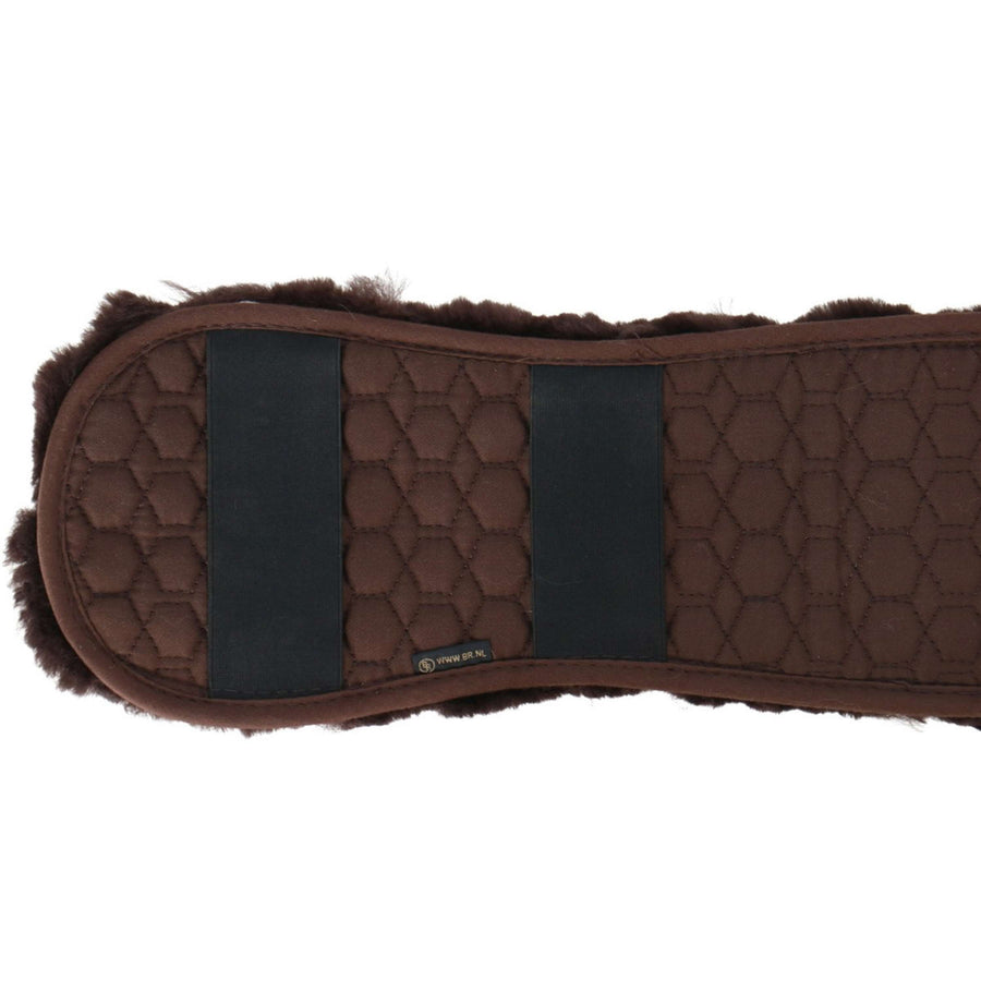 BR Girdle Cover Dressage Sheepskin Pre-shaped Brown