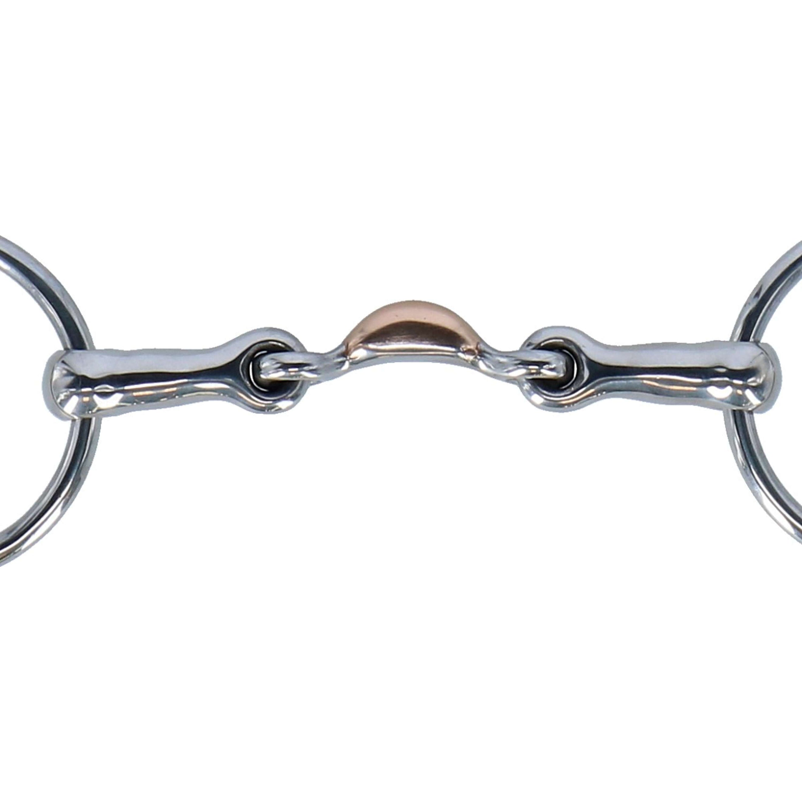 Pessoa Loose Ring Snaffle Magic Copper Moon 14mm RVS Pessoa Loose Ring Snaffle Magic Copper Moon 14mm RVS
