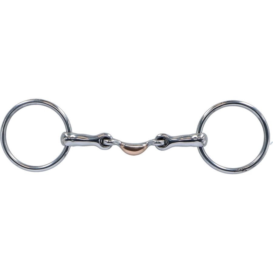 Pessoa Loose Ring Snaffle Magic Copper Moon 14mm RVS