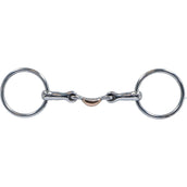 Pessoa Loose Ring Snaffle Magic Copper Moon 14mm RVS