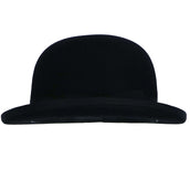 Premiere Melon Hat Fur Felt Black