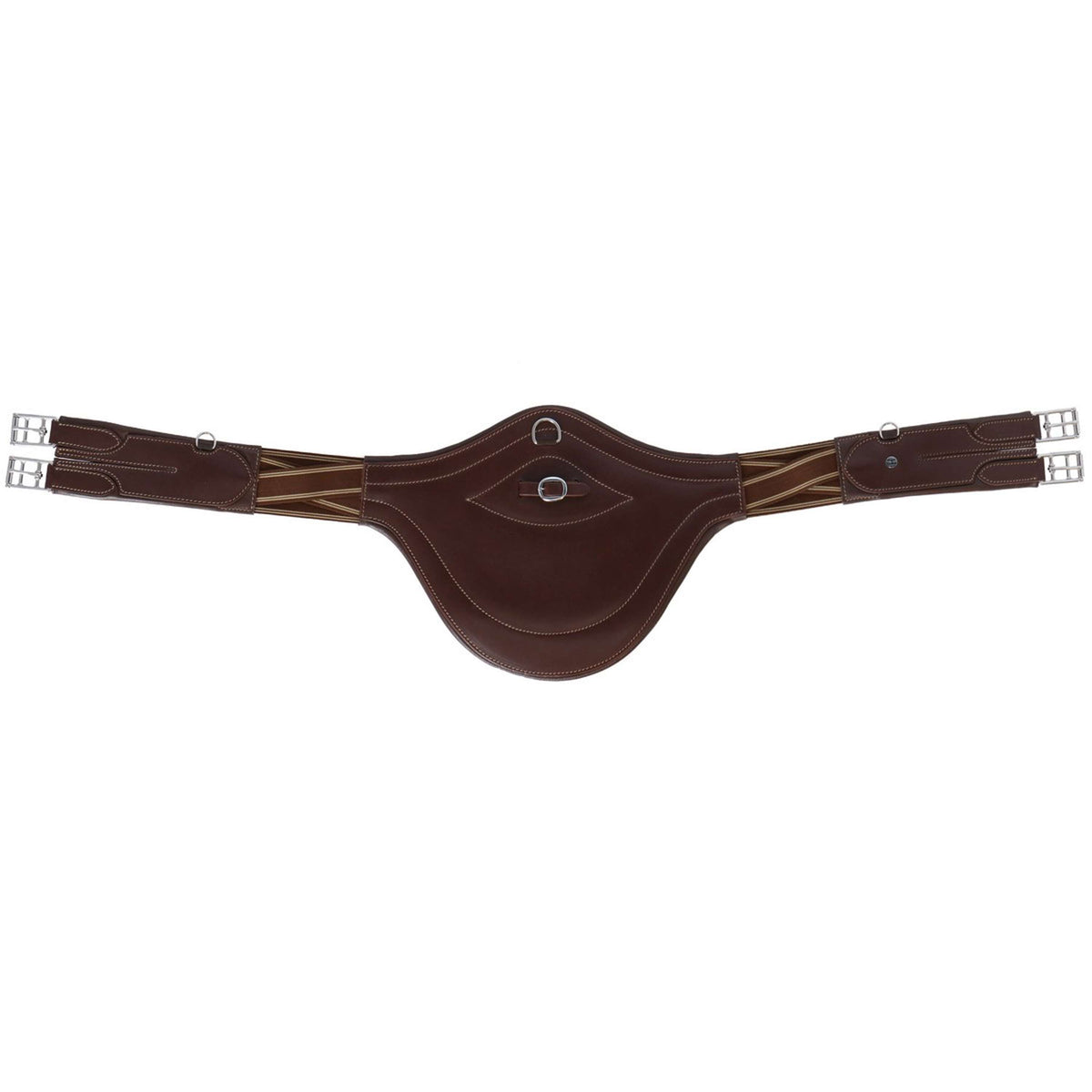 Harry's Horse Belly Guard Girth Deluxe Brown