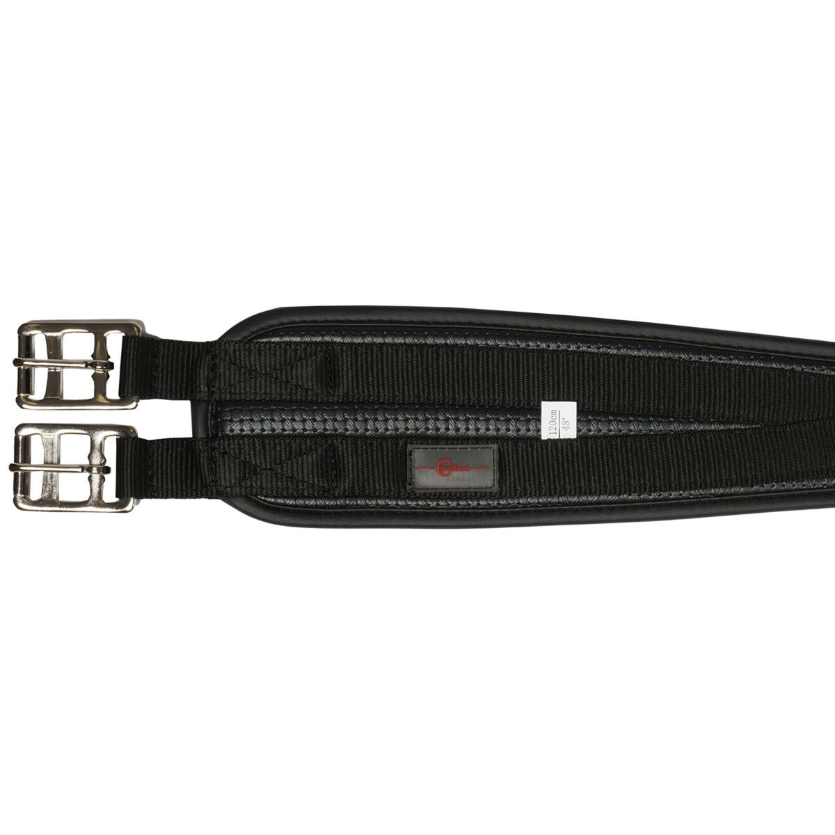 Kerbl Curved Saddle Strap Black