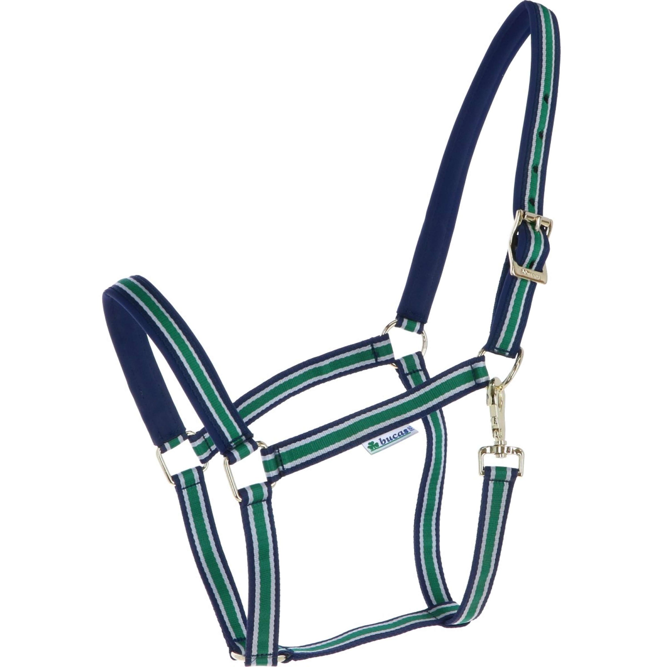 Bucas Halter Dublin Foal Striped Navy