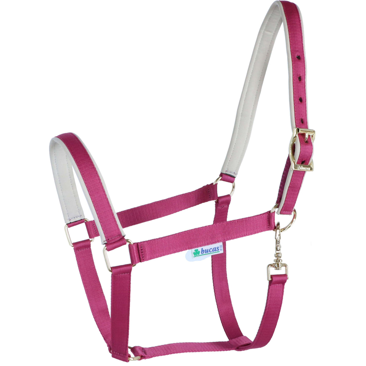 Bucas Halter Dublin Berry/Silver