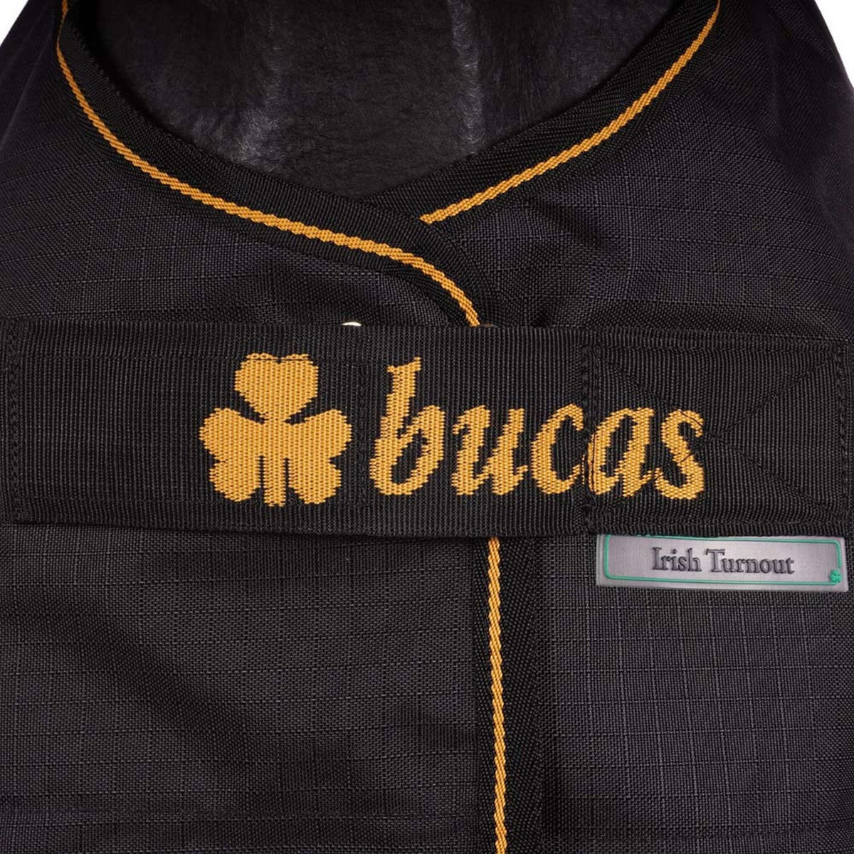 Bucas Irish Turnout Extra High Neck 300g Black/Gold