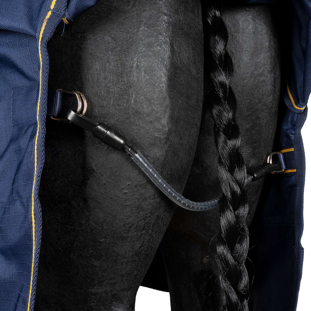 Bucas Irish Turnout 150g Navy/Gold