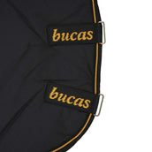 Bucas Neck Cover Irish Turnout Combi Neck 300g Black/Gold