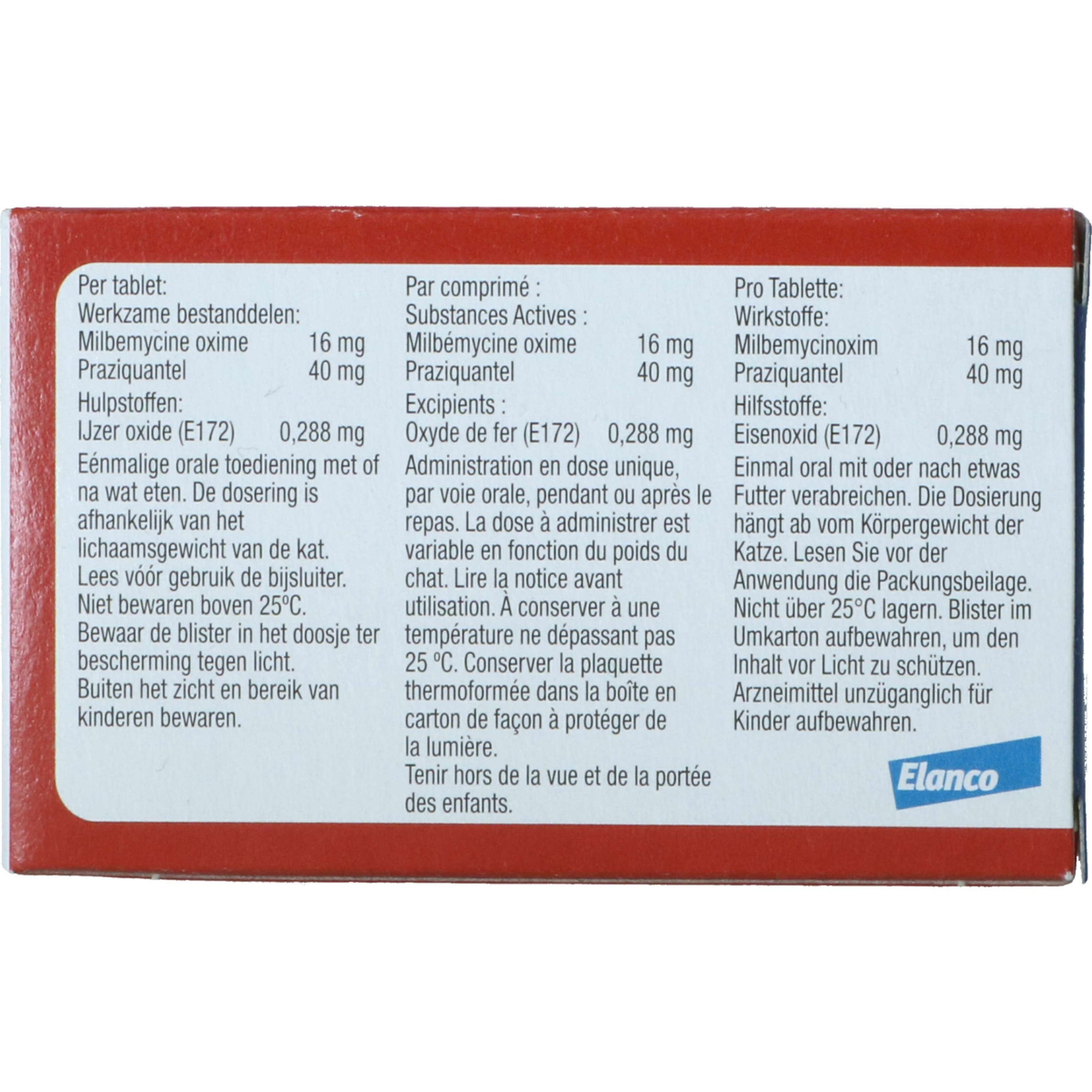 Milbemax Deworming Tablet 2-12kg