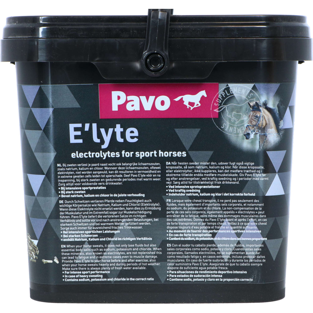 Pavo Dietary Supplement E'lyte Bag