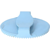 Harry's Horse Rubber Curry Comb Small Lightblue