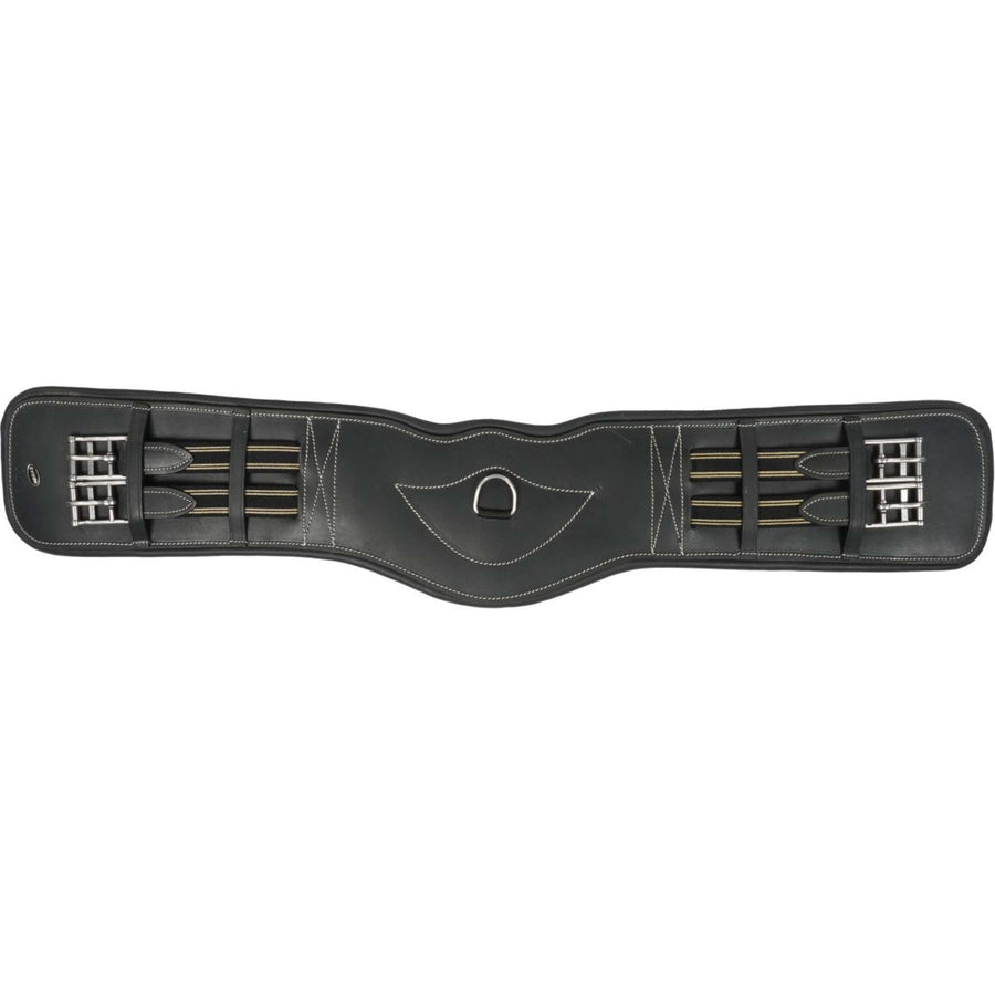 HORKA Dressage Girth Leather Black/Silver