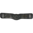 HORKA Dressage Girth Leather Black/Silver