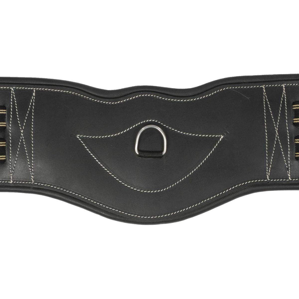 HORKA Dressage Girth Leather Black/Silver