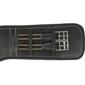 HORKA Dressage Girth Leather Black/Silver