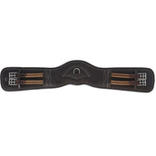 HORKA Dressage Girth Leather Brown/Silver