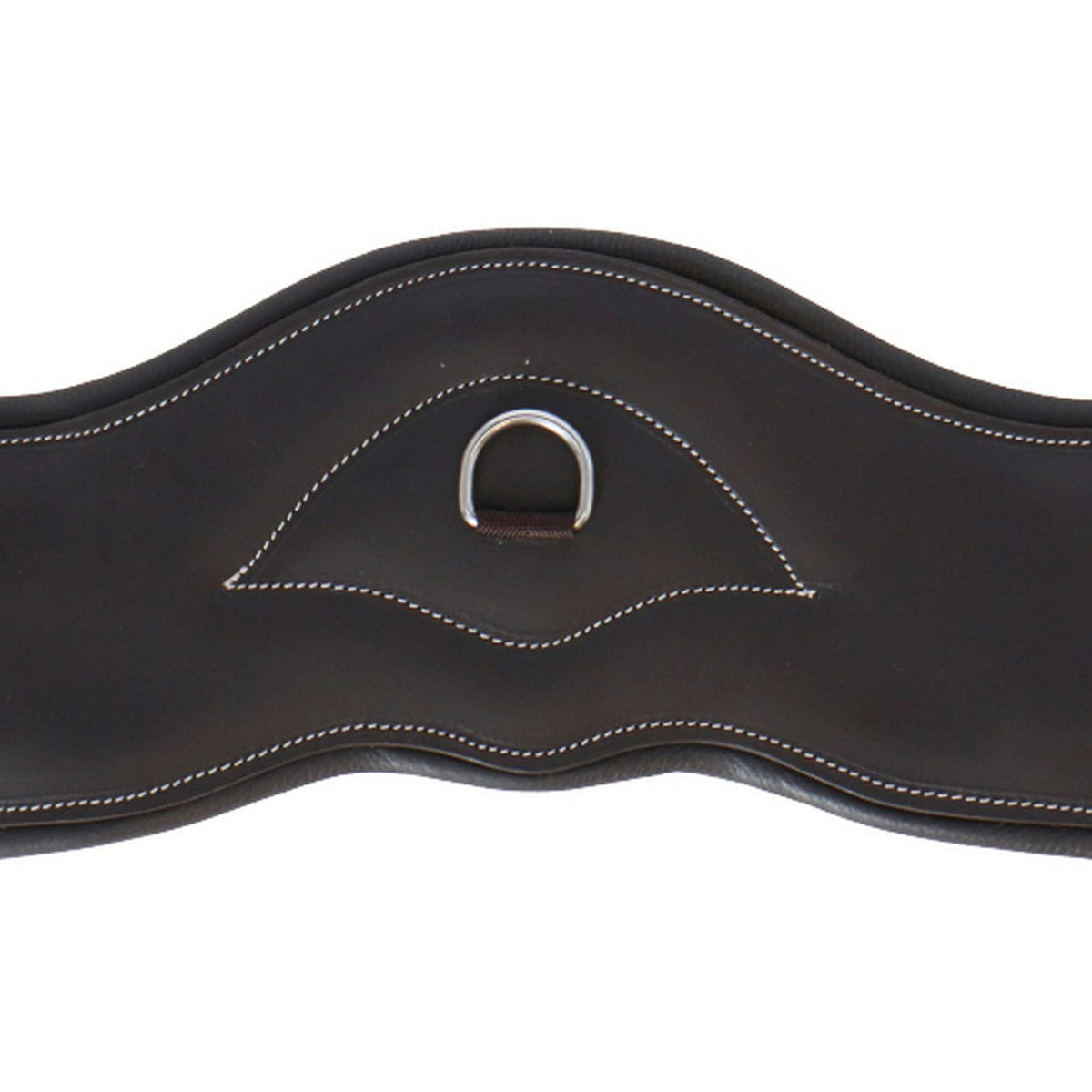 HORKA Dressage Girth Leather Brown/Silver