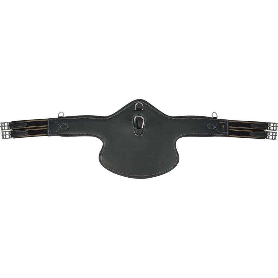 HORKA Studguard Girth Leather Black/Silver