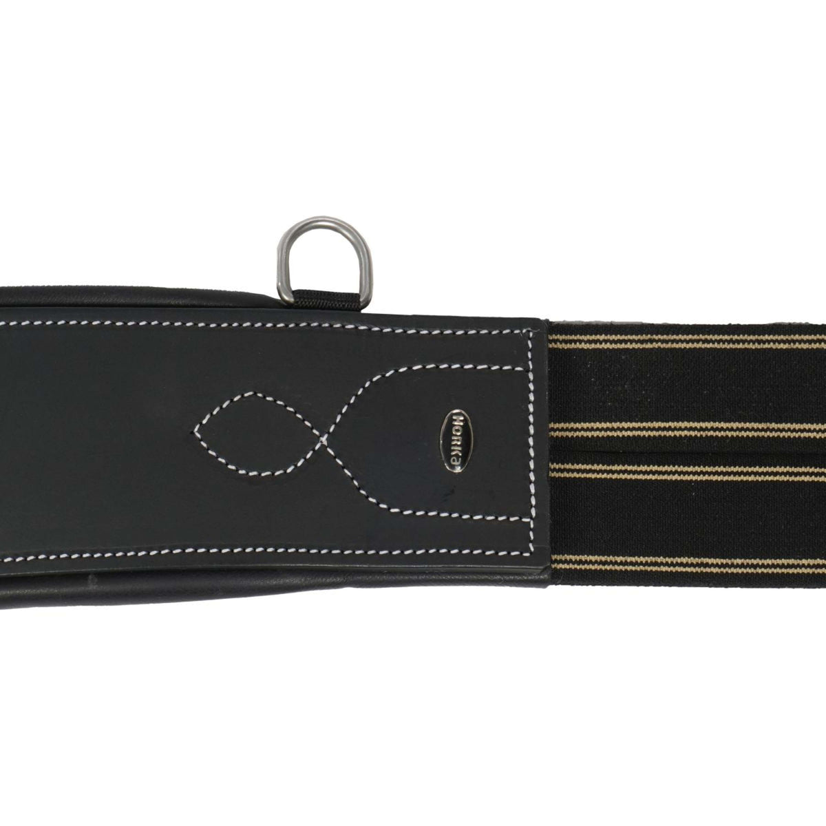 HORKA Studguard Girth Leather Black/Silver