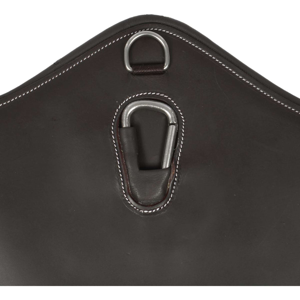 HORKA Studguard Girth Leather Brown/Silver