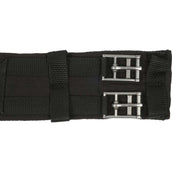 HORKA Dressage Girth Poly Rib Black/Silver