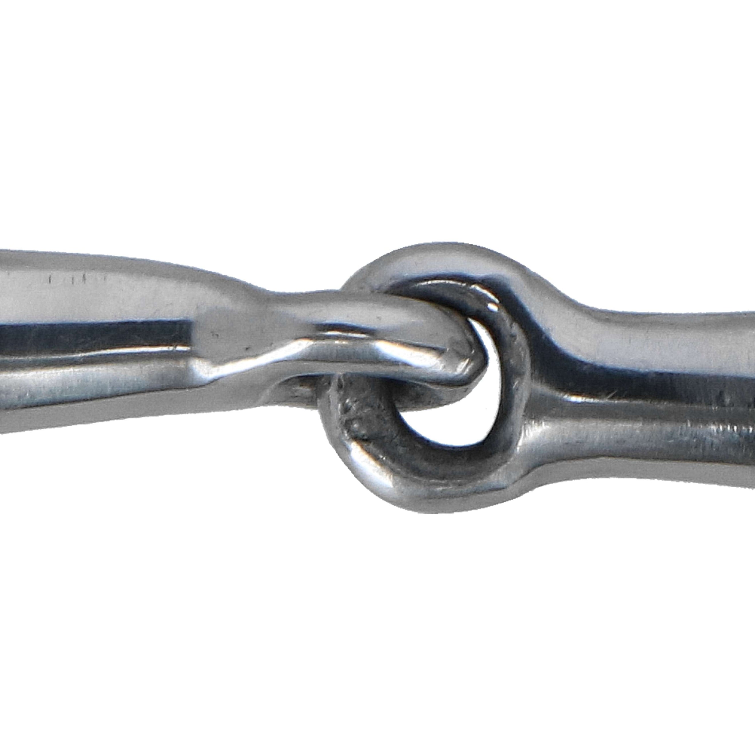 HORKA Eggbutt Bit 16mm Ring 55mm Hollow Stainless Steel HORKA Eggbutt Bit 16mm Ring 55mm Hollow Stainless Steel