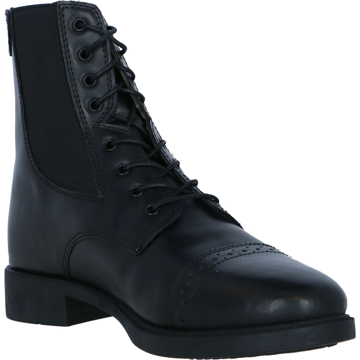 Kerbl Riding Half-boot with Lacing Monaco Black