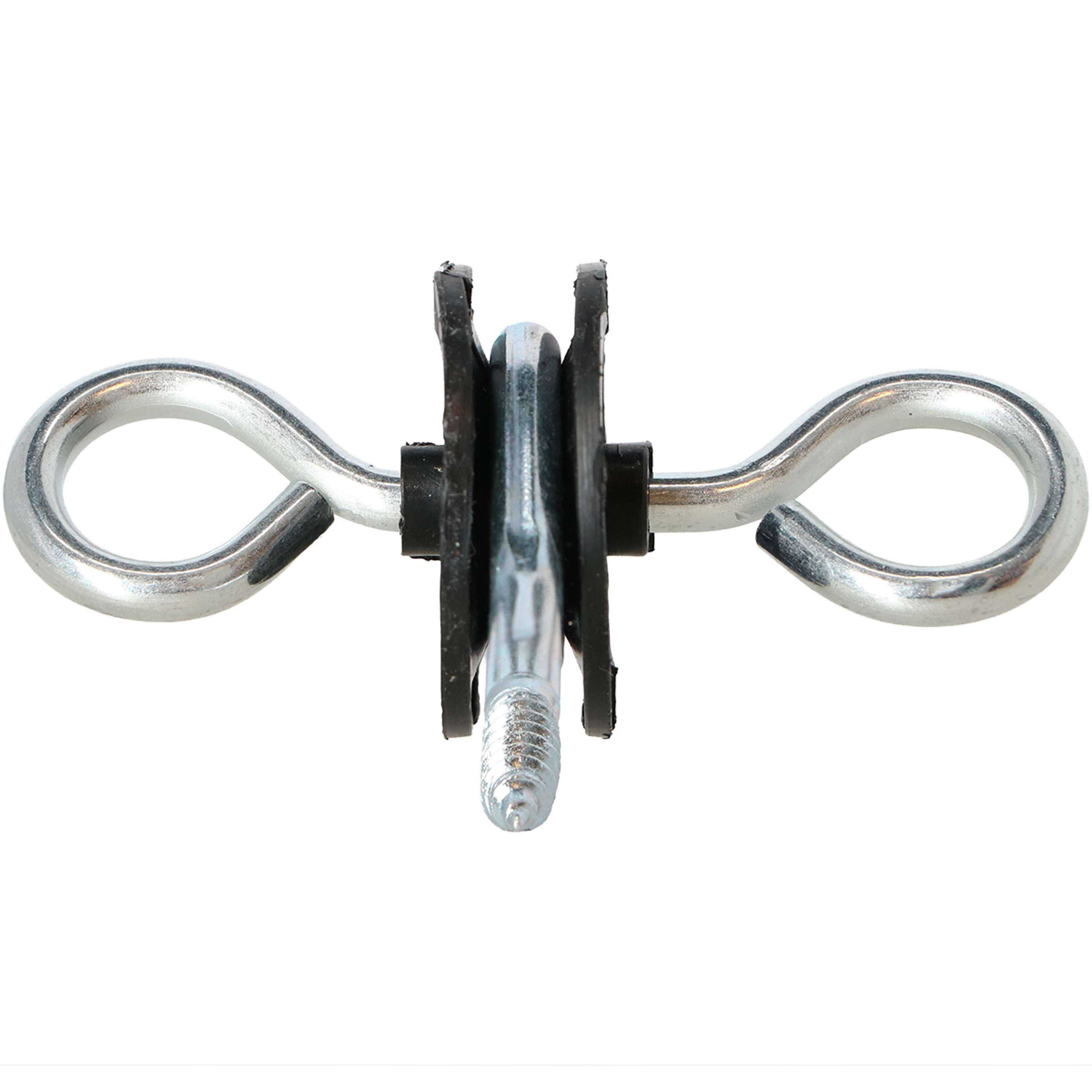 Agradi Power Gate Handle Insulator Galvanised 2 Hooks 10 Pieces