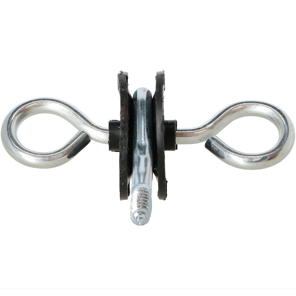 Agradi Power Gate Handle Insulator Galvanised 2 Hooks 10 Pieces