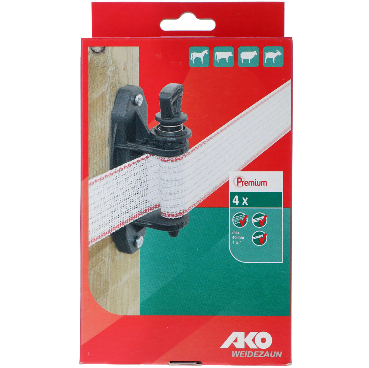 Ako Tape Tensioner Premium Plastic 4 Pieces