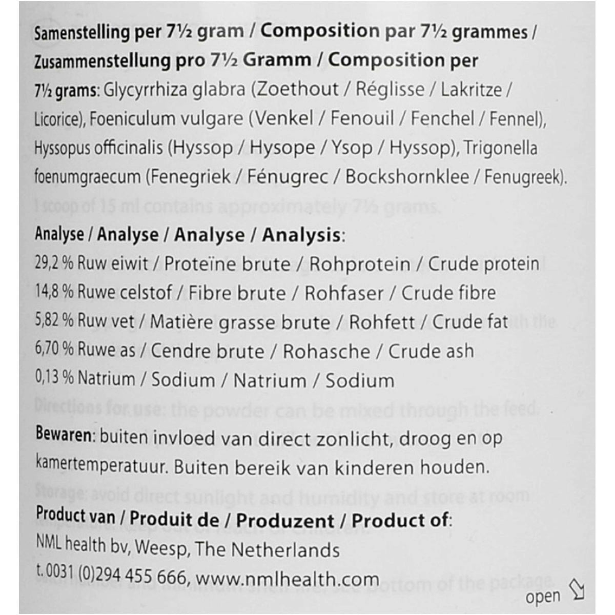 PUUR Respiratory Aid Herbs Horse and Pony