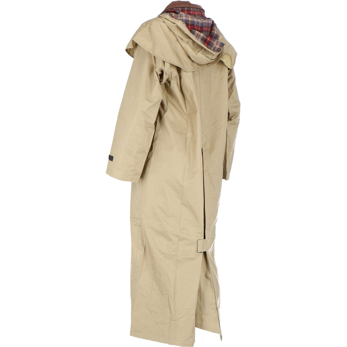 Scippis Black Roo Coat Stockman Rain Cowboy Beige