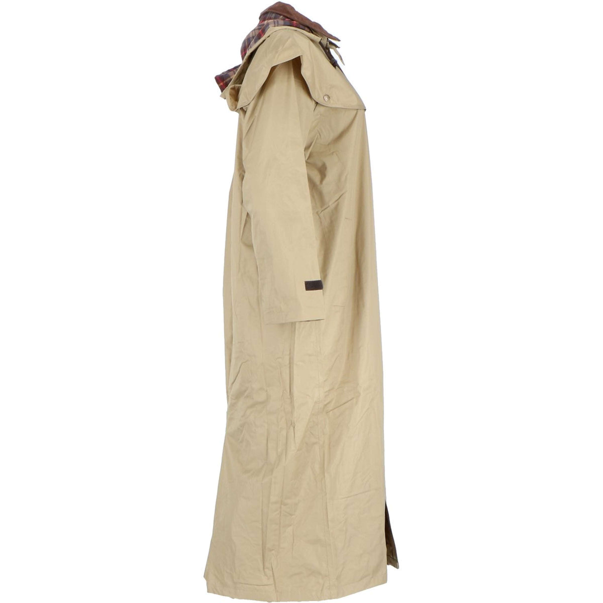 Scippis Black Roo Coat Stockman Rain Cowboy Beige