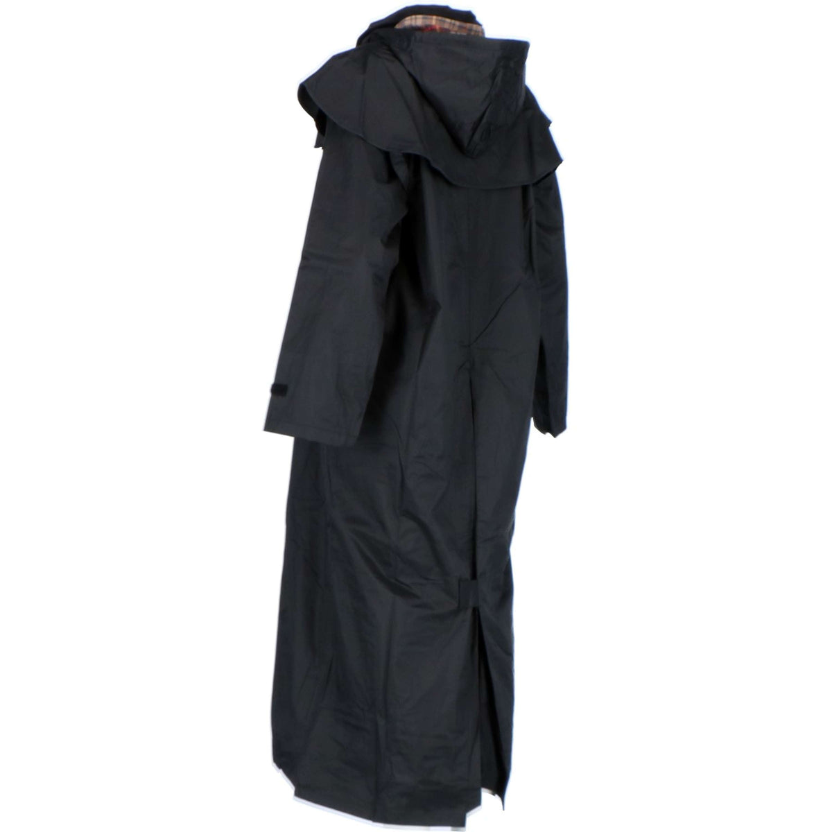 Scippis Black Roo Coat Stockman Rain Cowboy Black