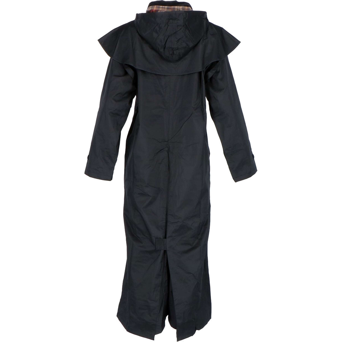 Scippis Black Roo Coat Stockman Rain Cowboy Black