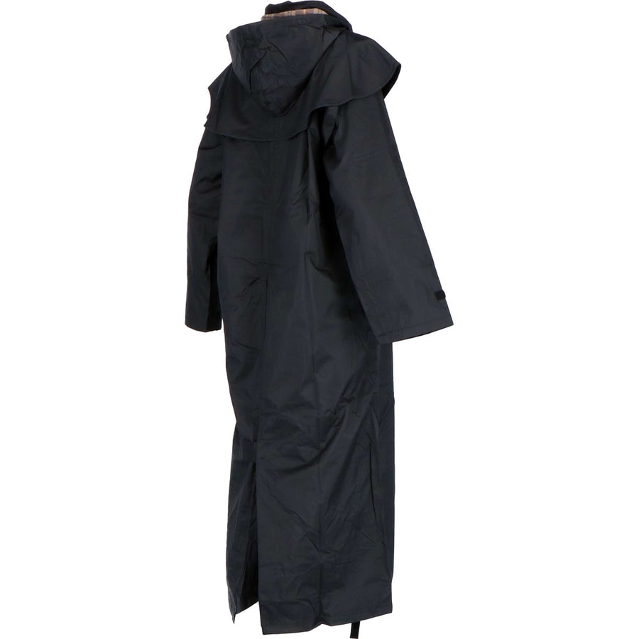 Scippis Black Roo Coat Stockman Rain Cowboy Black