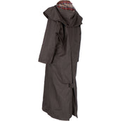 Scippis Black Roo Coat Stockman Rain Cowboy Brown