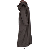 Scippis Black Roo Coat Stockman Rain Cowboy Brown