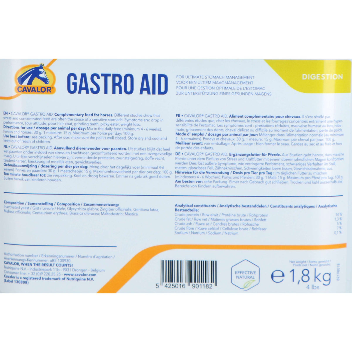 Cavalor Stomach Protector Gastro Aid