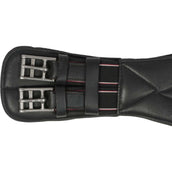 Kavalkade Girth Leather Soft Elastic Black