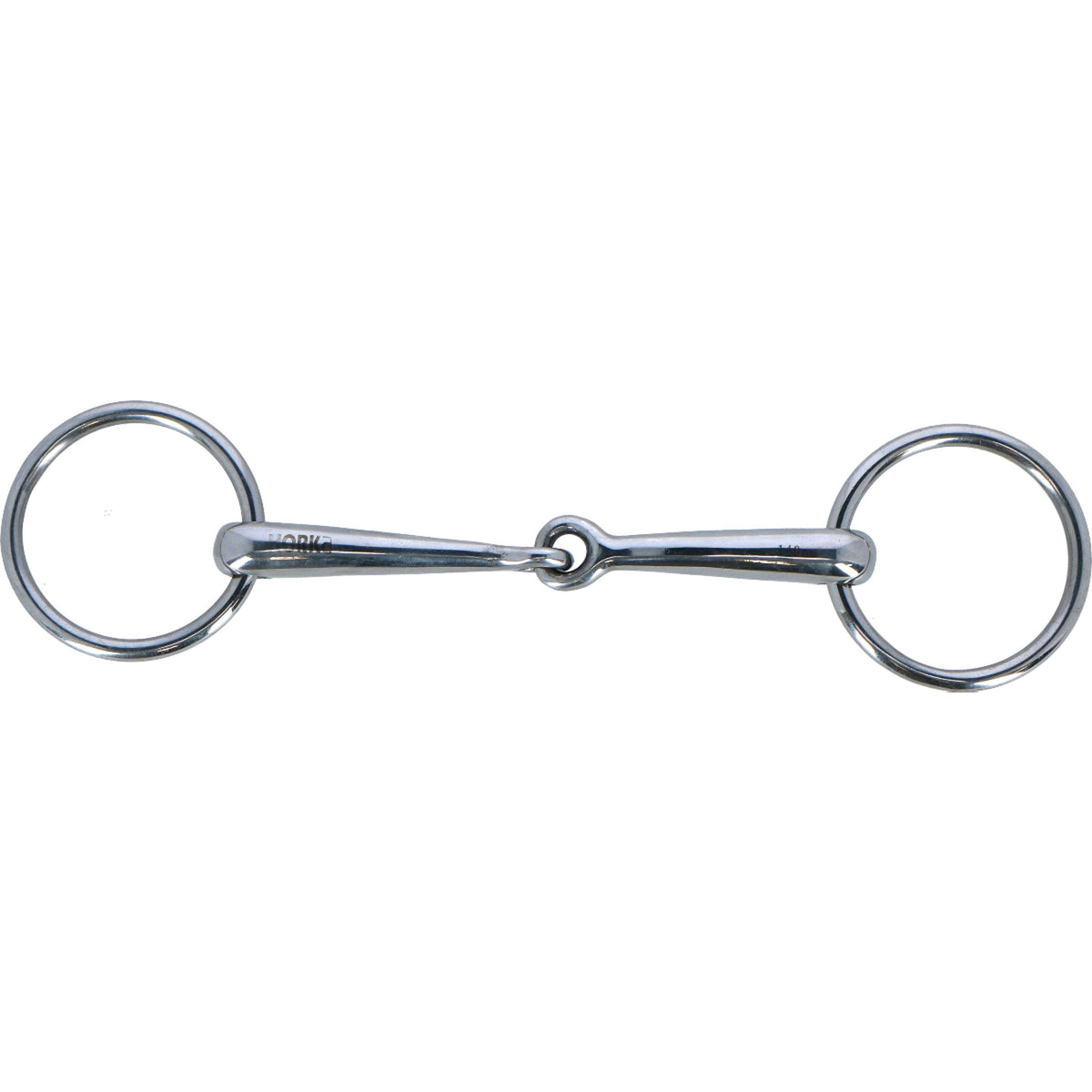 HORKA Jointed Loose Ring Snaffle Ss 14m Stainless Steel