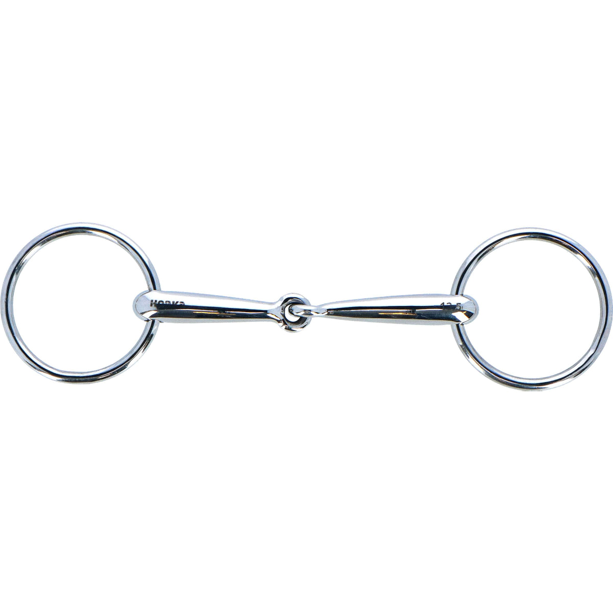 HORKA Jointed Loose Ring Snaffle Ss 16mm Stainless Steel