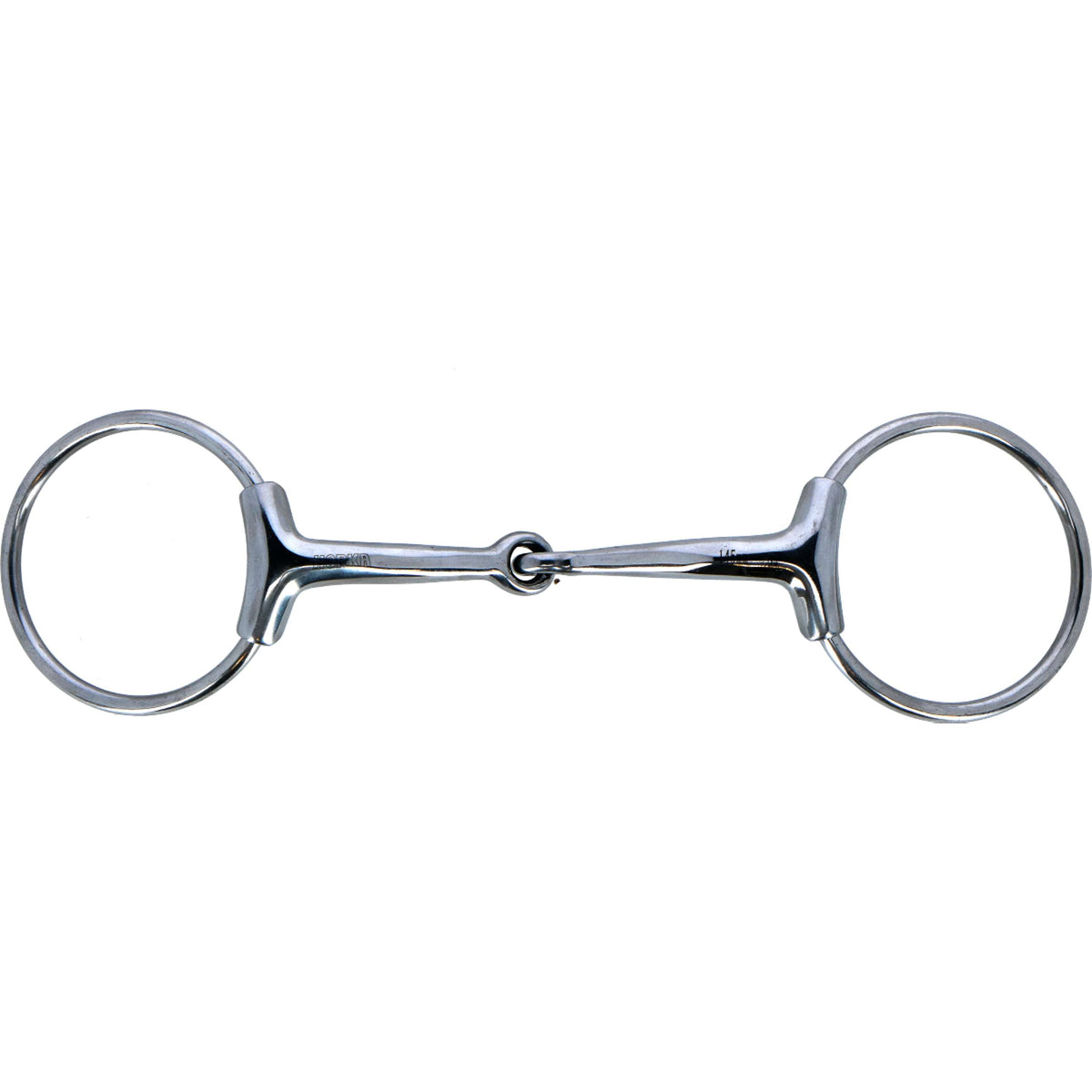 HORKA Jointed Loose Ring Snaffle Plus Ss 14mm Stainless Steel