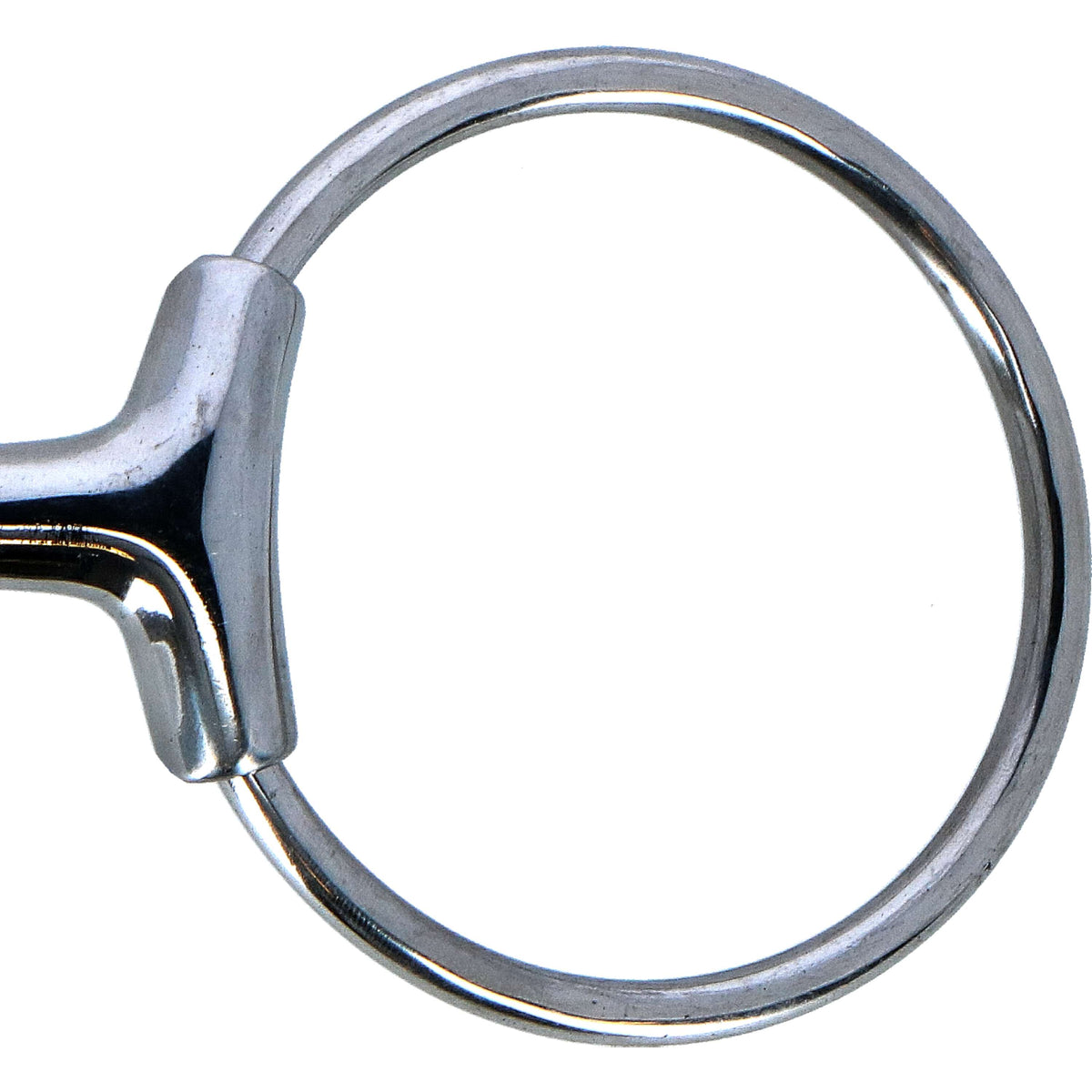 HORKA Jointed Loose Ring Snaffle Plus Ss 14mm Stainless Steel