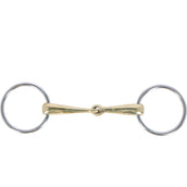 HORKA Jointed Loose Ring Snaffle Gb 18mm Goldbrass