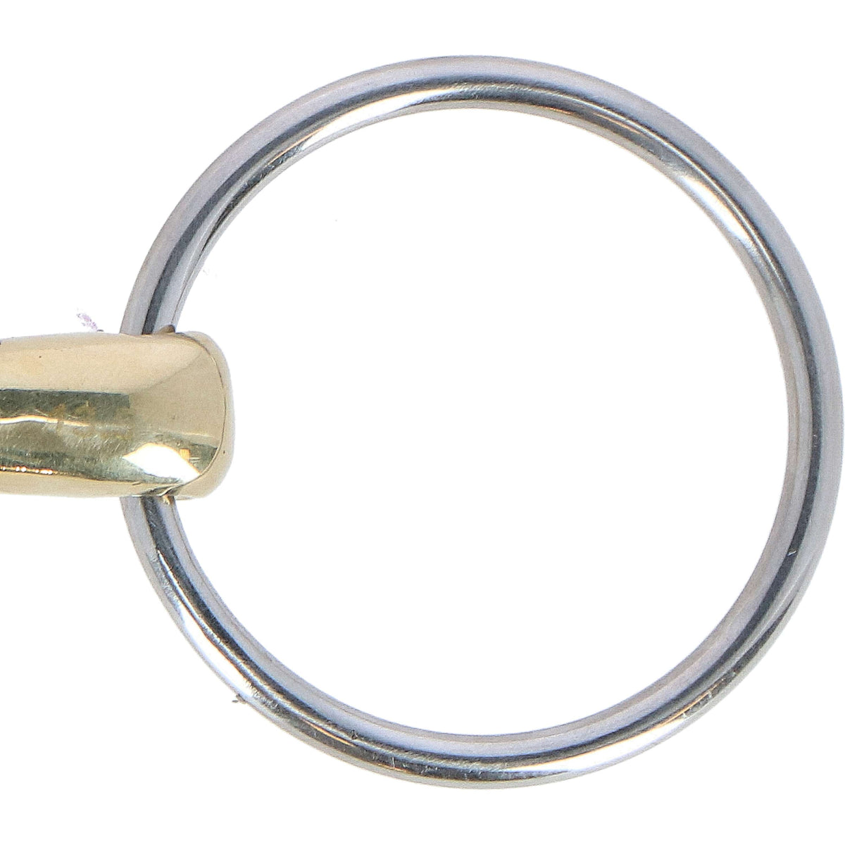 HORKA Jointed Loose Ring Snaffle Gb 18mm Goldbrass