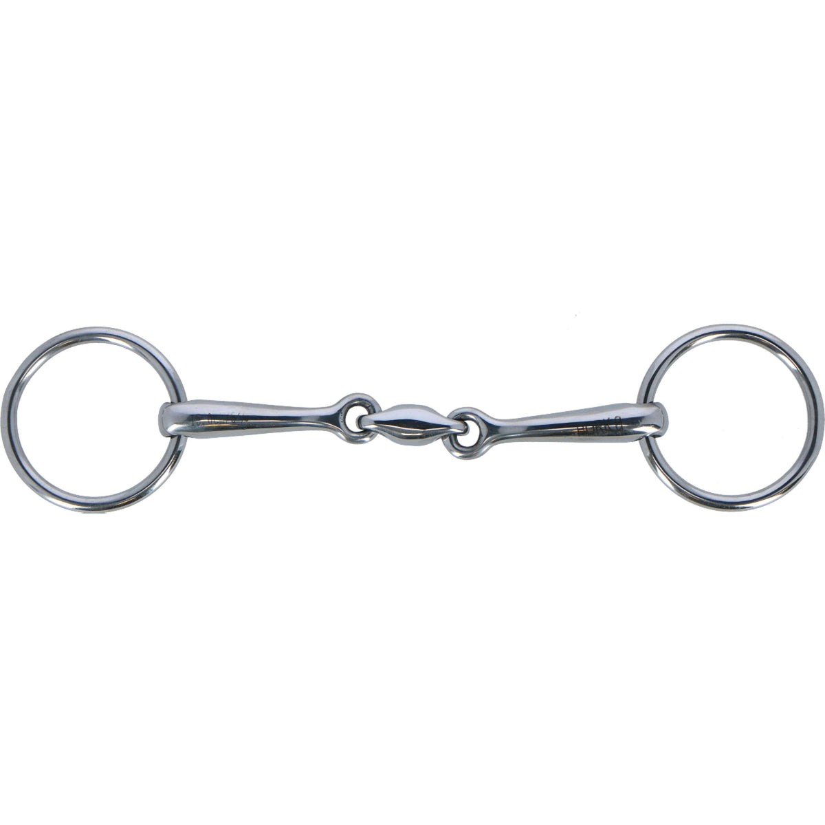 HORKA Double Jointed Loose Ring Snaffle Ss 14mm Stainless Steel